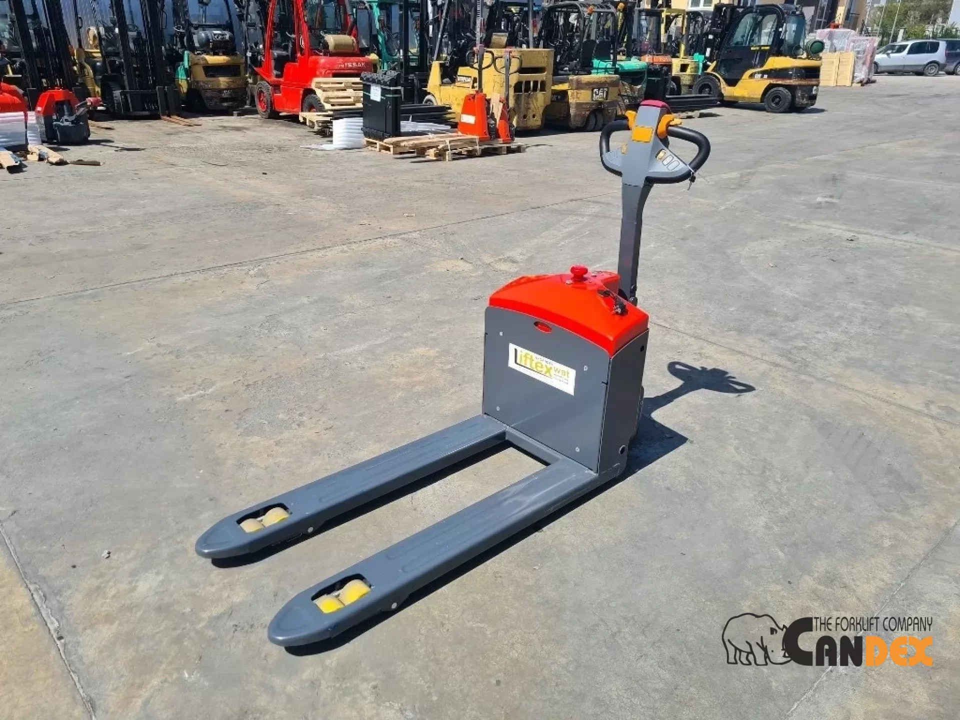 transpalet electric 1.5 tone de podea liza full electrica in PROMOTIE