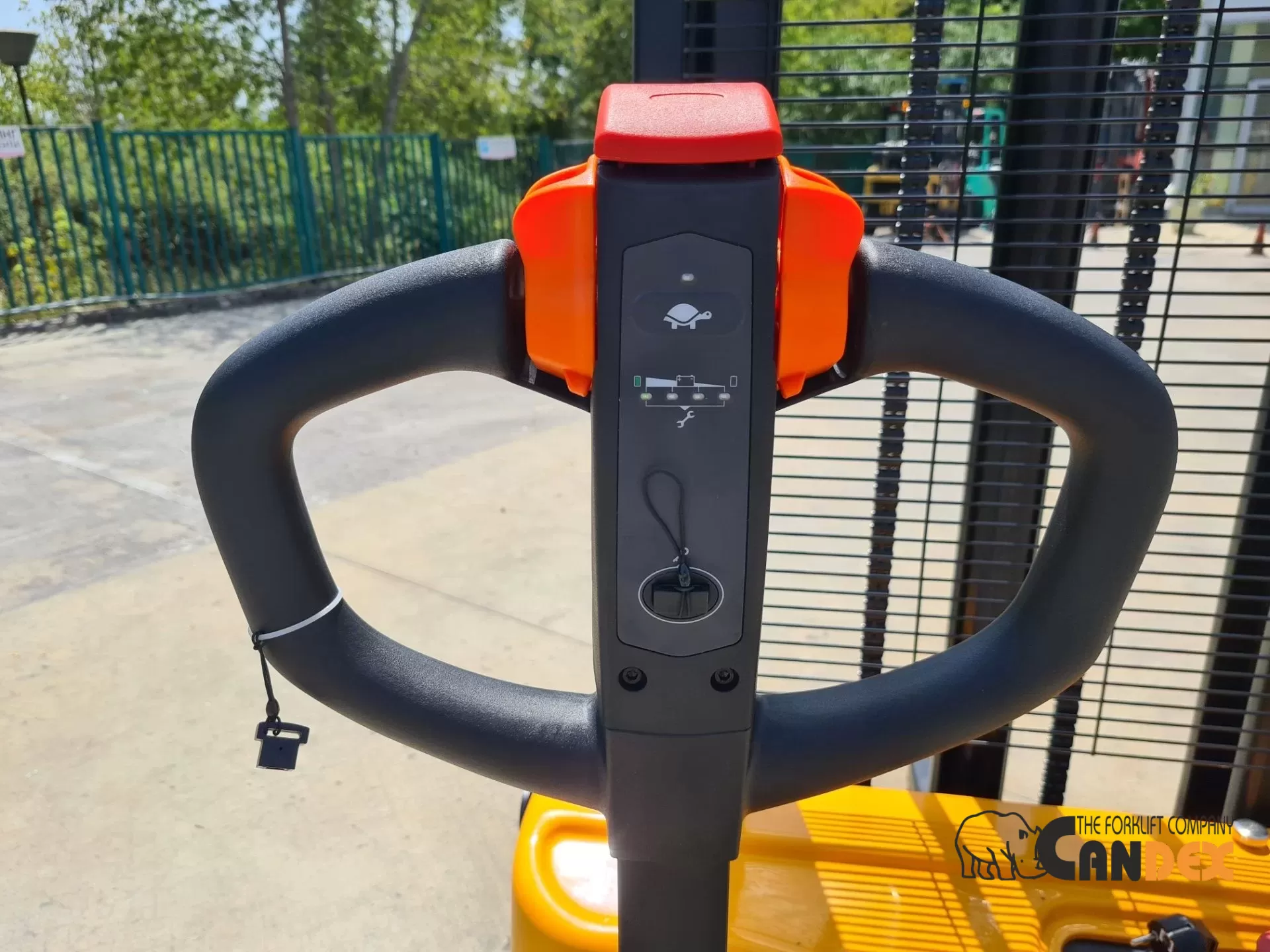 transpalet electric pentru rafturi stivuitor electric 1 t la 2.5 m