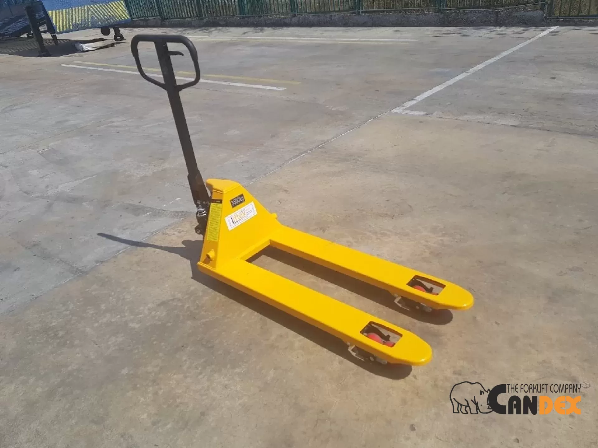 transpalet manual hidraulic 3.5 tone pentru piatra masiva